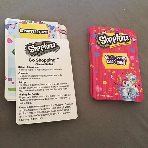 Shopkins Toys Shopkins Go Shopping Kids Card Game Poshmark